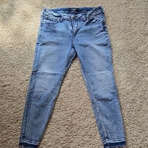 Silver Brand Light Blue Skinny Jeans